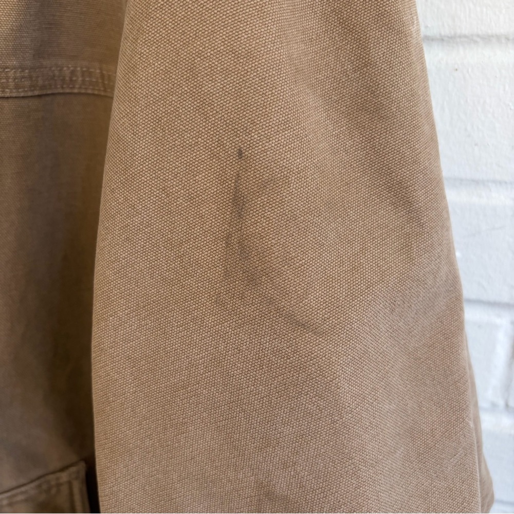 Carhartt Sandstone Sherpa Lined Ridge Coat (Style #C61), SZ XL Tall - Picture 9 of 12